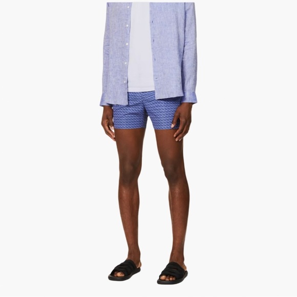 NWT FRESCOBOL CARIOCA Tailored Swim Shorts Micro Lencois With Branded Travel Bag - Picture 6 of 16